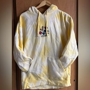 Vans Men's Sweater in Yellow and White